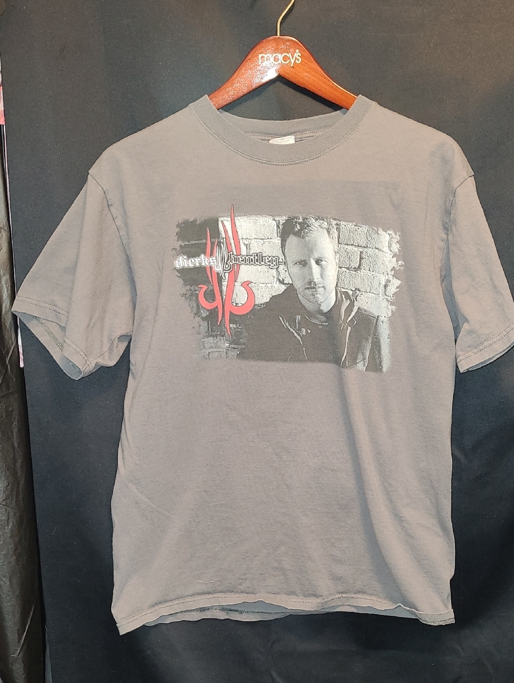 Y2K Dierks Bentley Concert T Shirt 2007 Tour Shirt Country Music Double Sided L